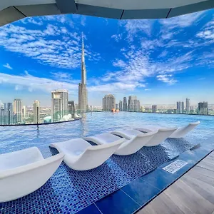 Apartament Highest Infinity Pool In Downtown, Dubaj